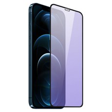 CASET 풀커버 블루라이트 차단 강화유리 액정보호필름, 1개