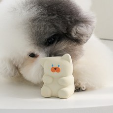 베니즈 강아지 젤로 라텍스 장난감, 도기, 1개