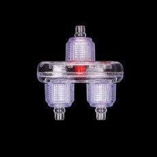 MIMINEAQUA 旋緊式防逆流兩用1對2分配器, 7個