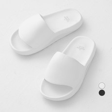 CARET 男女通用 恢復足弓緩震EVA拖鞋, 白色的, 230