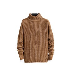 男士 AOULS 基本款休閒戶外版型高領毛衣 X737