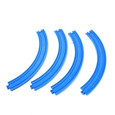 PLARAIL 托馬斯和朋友R-21曲線4p 火車/軌道玩具, 藍色