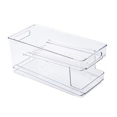 Soft Holic冰箱飲料整理 2層托盤, 透明