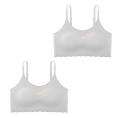 yoromkorom 柔軟吊帶學生內衣 2件組