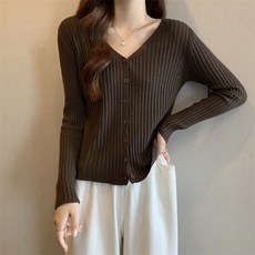 Awesomeful 女款 Raime 修身羅紋針織開襟衫