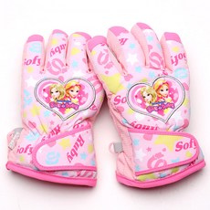 Sophy Ruby女童款糖果滑雪手套