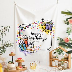 셀레네 앤조이 생일파티 배너, A27