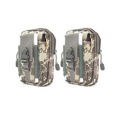 手機腰包 2入, 灰色檢查