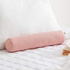 AIRE Comfy 圓筒頸枕, 1個, 粉紅色