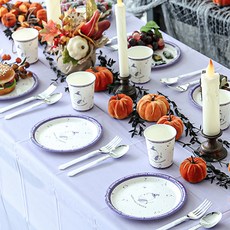 PARTYHAE Petit Crew 萬聖節派對餐桌佈置套組 女巫, 混合顏色, 1套