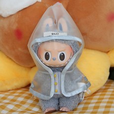 七時公仔 拉布布雨衣配件, 1個, 混合顏色