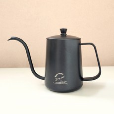 Kate Waltz 咖啡手沖壺 黑色, 單品, 1個, 600ml