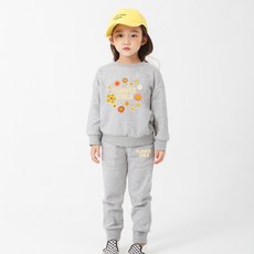 KIDSCREW 兒童Flower Child刷毛運動上下套裝