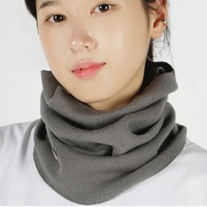 제코 제르소나 슬림 멀티프 무지 귀걸이형 넥워머, 그레이, 2개