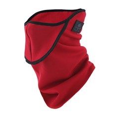 KAXIYA 高爾夫防寒保暖護頸面罩, 紅色的