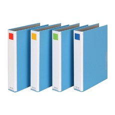 Munhwa Filing System 活頁夾 5cm*70mm, 藍色, 1套