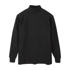 Basic Plus 內刷毛半高領大學T BH-02