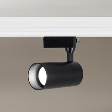 WONHA DS 無閃爍卡內斯 COB 軌道燈 LED 30W 黑色 白光, 6500K, 1個
