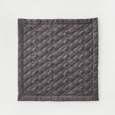 La Pomme 燈芯絨蓬鬆坐墊, 深灰色