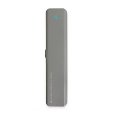 EAST CORPORATION 便攜式紫外線牙刷清潔器 ETS1951G, 灰色的