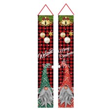 市集感聖誕派對門飾裝飾掛旗, 類型2
