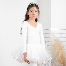 pied a 'terre 女童基本款澎澎裙長袖芭蕾舞衣 2005