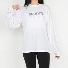 험블스튜디오 레터링 냉감 기능성 라운드 긴팔 티셔츠 IMUD_36