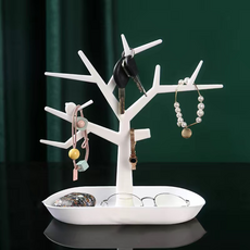 NanriSisters 飾品車鑰匙託盤, 白色