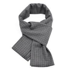 男款格紋圍巾