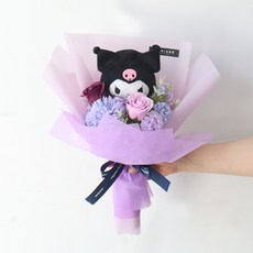 MORIANN 三麗鷗學士帽吊飾娃娃花束, 酷洛米, 1把