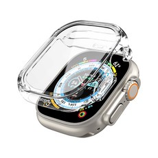 Spigen Apple Watch 保護殼 Ultra Hybrid, 水晶透明