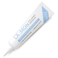 LaMon Lash Monster 每日睫毛膠水 7ml, 透明白色, 1個