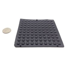 3M 범폰 미끄럼방지 스티커 A0025 100p, 1개, 블랙