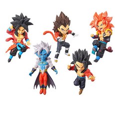 BANPRESTO World Collectible Wolcall WCF 超級龍珠英雄 vol.3 公仔 5 件套, 1套