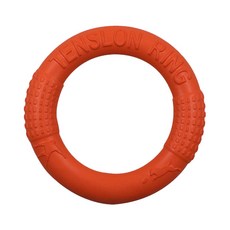 강아지 훈련 교육용 트레이닝 링 장난감 L, 오렌지, 1개