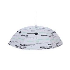 圖案食物罩, 白色的