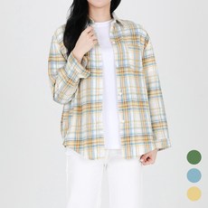 모이르벨라 여성용 타노 체크 셔츠 T25SS2-A1536