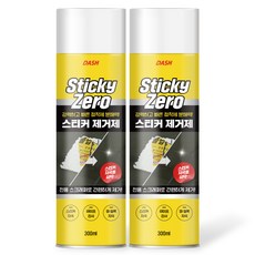 대쉬 스티키 제로 스티커 제거제 300ml, 2개