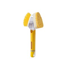 푸쉬 클린 브러시 더블, 옐로우, 1개