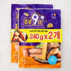 주부9단 치즈 비엔나, 240g, 2개