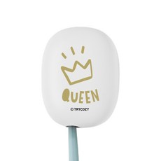 트라이코지 커플 LED 미니 휴대용 칫솔기, 퀸, STB-022