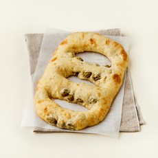 브로드카세 72시간 발효 저당 올리브 푸가스, 330g, 1개입, 1개