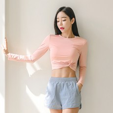 TUBE TREE 女款短版防曬衣上下身套裝 BE8203PA