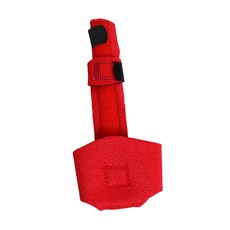 리치덕 손가락보호대 핑거가드 스트랩 레드, 1개