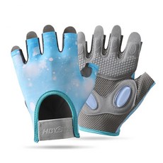 Beraca 彼拉提斯 瑜珈 健身手套 雙手組, 03 星空藍