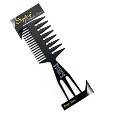 Barber Store 造型油頭梳, 1入, 黑色