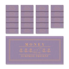 Dalphong Money Birthday 生日禮金信封 20入, 金錢禮物, 1個