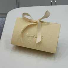 Mondspot 高級原木環形蝴蝶結手提禮物盒 22 x 7.5 x 14 cm YY58217, E, 5個