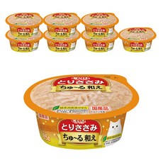 챠오츄르 고양이 범벅컵, 닭가슴살, 85g, 8개 닭가슴살, 85g, 8개