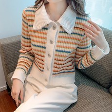 LUNA GIRL 女款條紋針織衫